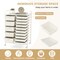 Costway 15 Drawer Rolling Storage Cart Tools Scrapbook Paper Office School Organizer Multicolored/Pink/Grey/Hot Pink/White/Black/Clear/Multicolor/Colorful/Mixed Pink